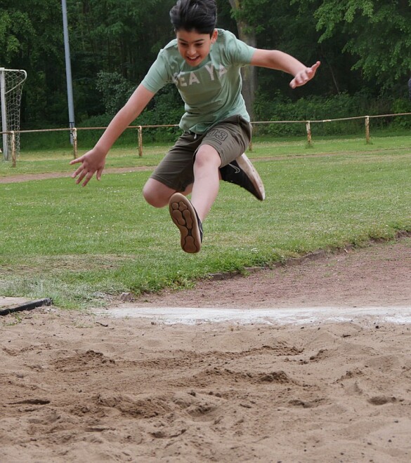 Kinder beim Sportfest
