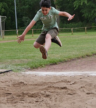 Kinder beim Sportfest